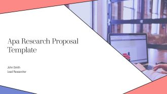 Apa Research Proposal Template PPT Sample ACP