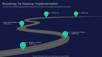 Apache Hadoop Roadmap For Hadoop Implementation Ppt Designs