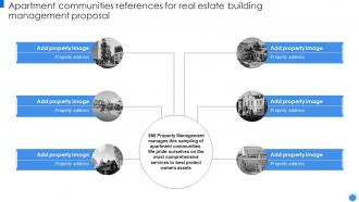 Apartment Communities References For Real Estate Building Management Proposal