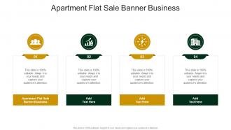 Apartment Flat Sale Banner Business In Powerpoint And Google Slides Cpb