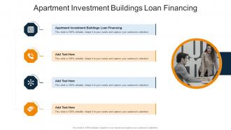 Apartment Investment Buildings Loan Financing In Powerpoint And Google Slides Cpb