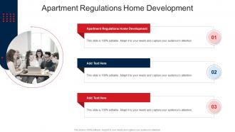 Apartment Regulations Home Development In Powerpoint And Google Slides Cpb
