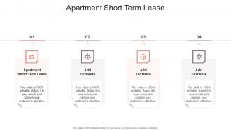 Apartment Short Term Lease In Powerpoint And Google Slides Cpb