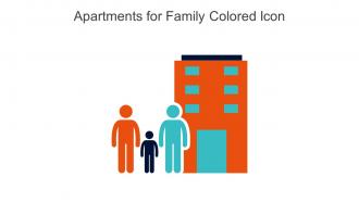 Apartments For Family Colored Icon In Powerpoint Pptx Png And Editable Eps Format