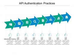 Api authentication practices ppt powerpoint ideas example topics cpb