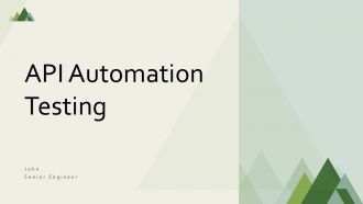 API Automation Testing PPT Guidelines ACP