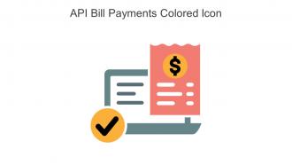 API Bill Payments Colored Icon In Powerpoint Pptx Png And Editable Eps Format