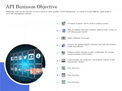 Api business objective application interface management market