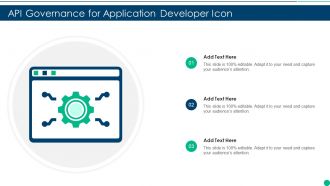 API Governance For Application Developer Icon