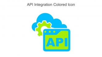 API Integration Colored Icon In Powerpoint Pptx Png And Editable Eps Format