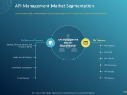Api management market segmentation ppt powerpoint presentation styles slide portrait