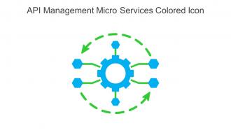 API Management Micro Services Colored Icon In Powerpoint Pptx Png And Editable Eps Format