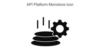 Api Platform Monotone Icon In Powerpoint Pptx Png And Editable Eps Format