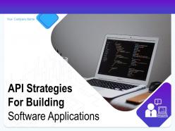 Api strategies for building software applications powerpoint presentation slides