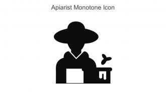 Apiarist Monotone Icon In Powerpoint Pptx Png And Editable Eps Format