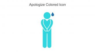 Apologize Colored Icon In Powerpoint Pptx Png And Editable Eps Format