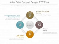 App after sales support sample ppt files