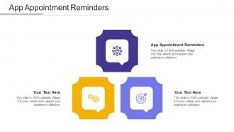 App appointment reminders ppt powerpoint presentation inspiration influencers cpb