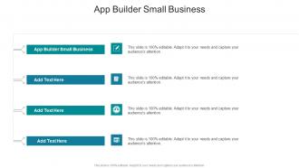 App Builder Small Business In Powerpoint And Google Slides Cpb