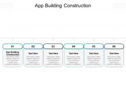 App building construction ppt powerpoint presentation model cpb