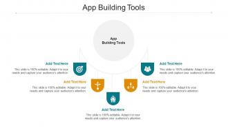 App Building Tools Ppt Powerpoint Presentation Gallery Introduction Cpb