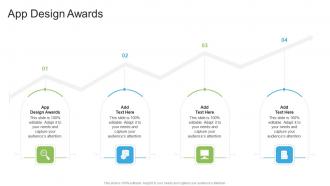 App Design Awards In Powerpoint And Google Slides Cpb