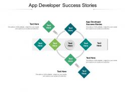 App developer success stories ppt powerpoint slides example introduction cpb