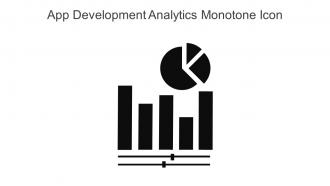 App Development Analytics Monotone Icon In Powerpoint Pptx Png And Editable Eps Format