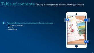 App Development And Marketing Solution Powerpoint Presentation Slides Multipurpose Professional