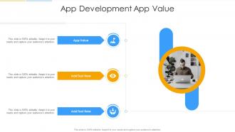 App Development App Value In Powerpoint And Google Slides Cpb