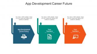 App development career future ppt powerpoint presentation gallery elements cpb