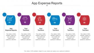 App Expense Reports Ppt Powerpoint Presentation Infographic Template Graphics Cpb