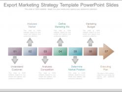 App export marketing strategy template powerpoint slides
