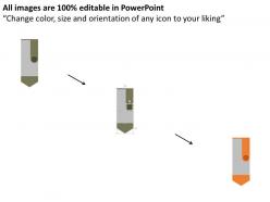 61612180 style layered horizontal 5 piece powerpoint presentation diagram infographic slide