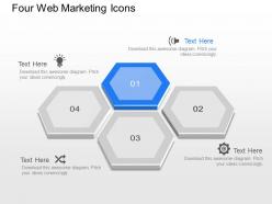 App four web marketing icons powerpoint template