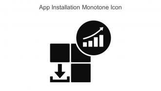 App Installation Monotone Icon In Powerpoint Pptx Png And Editable Eps Format