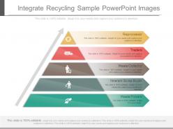 App integrate recycling sample powerpoint images