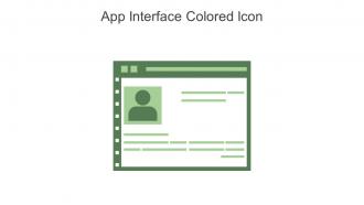 App Interface Colored Icon In Powerpoint Pptx Png And Editable Eps Format