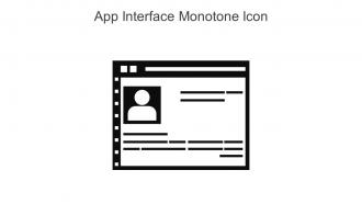 App Interface Monotone Icon In Powerpoint Pptx Png And Editable Eps Format
