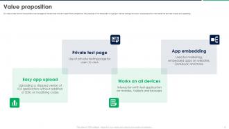 App Io Kickfolio Investor Funding Elevator Pitch Deck Ppt Template Professionally Content Ready