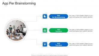 App Per Brainstorming In Powerpoint And Google Slides Cpb