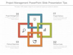 App project management powerpoint slide presentation tips