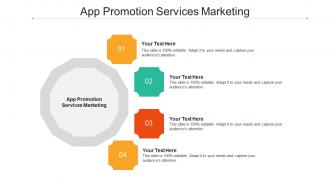 App promotion services marketing ppt powerpoint presentation icon picture cpb