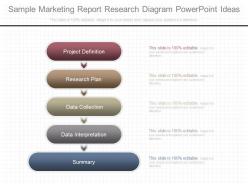 App sample marketing report research diagram powerpoint ideas