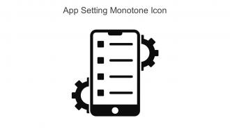 App Setting Monotone Icon In Powerpoint Pptx Png And Editable Eps Format