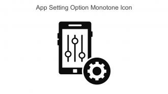 App Setting Option Monotone Icon In Powerpoint Pptx Png And Editable Eps Format