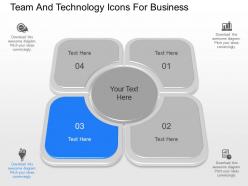 App team and technology icons for business powerpoint template