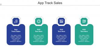 App Track Sales Ppt Powerpoint Presentation Pictures Slideshow Cpb