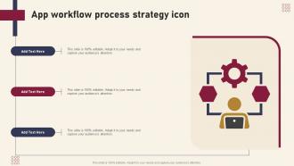 App Workflow Process Strategy Icon