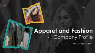 Apparel And Fashion Company Profile Powerpoint Presentation Slides CP CD V